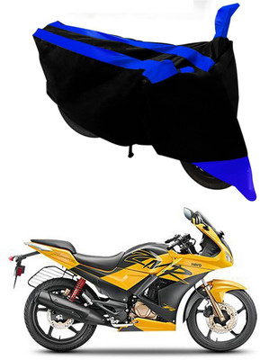 MMSSTAR Waterproof Two Wheeler Cover for Hero(Karizma ZMR, Blue, Black)