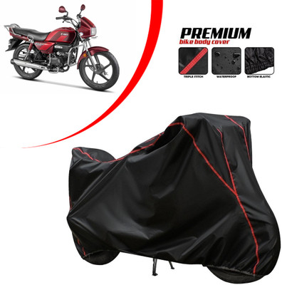 CODOKI Waterproof Two Wheeler Cover for Hero(Splendor Plus, Black)