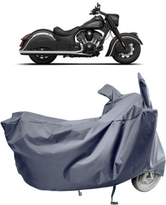 Amexride Two Wheeler Cover for Indian(Chief Dark Horse, Grey)