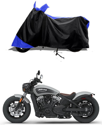 GROFATIK Two Wheeler Cover for Indian(Scout, Blue)