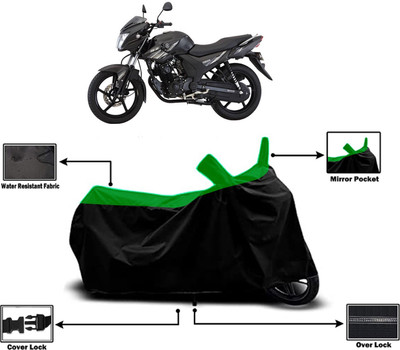 Amexride Two Wheeler Cover for Yamaha(SZ-RR BS6, Green)