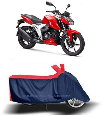 DSAMI Two Wheeler Cover for TVS(Apache RTR 165 RP, Blue)