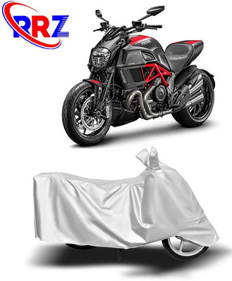 RRZ Waterproof Two Wheeler Cover for Ducati(Diavel, White)