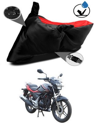 Genipap Two Wheeler Cover for Hero(Xtreme Sports, Black, Red)