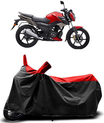 MMSSTAR Waterproof Two Wheeler Cover for TVS(RED 125 BS6, Red)