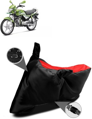 PAGORA Waterproof Two Wheeler Cover for Hero(HF Deluxe Eco, Red)