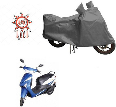 DeepShakshi AUTOMOTIVE Waterproof Two Wheeler Cover for Indus(Yo Xplor, Grey)