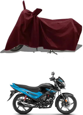 RRZ Two Wheeler Cover for Hero(Glamour FI, Maroon)