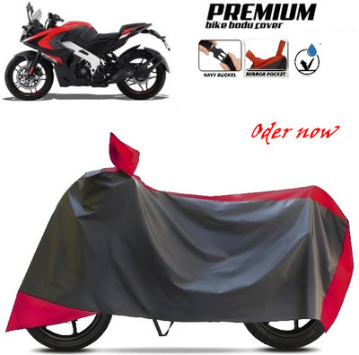 smwzxyu Waterproof Two Wheeler Cover for TVS, Hero, Honda, Bajaj(Red, Black)