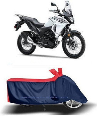 DeepShakshi AUTOMOTIVE Waterproof Two Wheeler Cover for Kawasaki(Versys X 300, Blue)