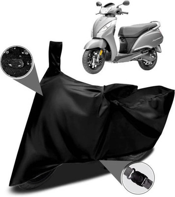 SK AUTO Waterproof Two Wheeler Cover for TVS(Jupiter 125, Black)