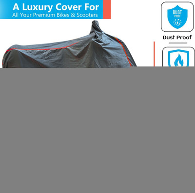 FAMEXON Waterproof Two Wheeler Cover for Bajaj(Avenger 180 Street, Grey)