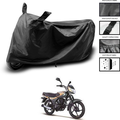 CODOKI Waterproof Two Wheeler Cover for Bajaj(CT110, Black)
