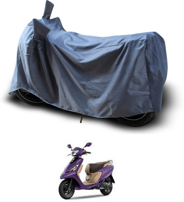 GOSHIV-car and bike accessories Waterproof Two Wheeler Cover for TVS(Scooty Zest 110, Grey)
