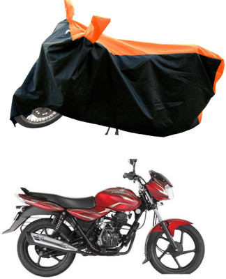 AESTRYD Two Wheeler Cover for Bajaj(Discover 100 DTS-i, Orange)