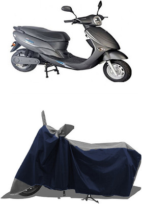 SUGASHRI Waterproof Two Wheeler Cover for Avon(E Star, Grey, Blue)