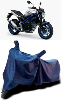 KEDIT Two Wheeler Cover for Suzuki(SV650, Blue)