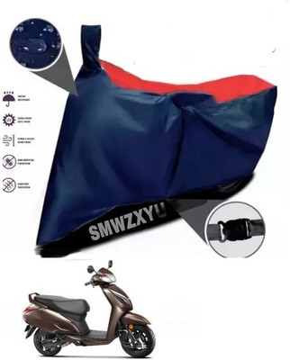 smwzxyu Waterproof Two Wheeler Cover for Honda(Activa 6G, Red, Blue)