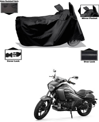 PAGORA Waterproof Two Wheeler Cover for Suzuki(intruder 150, Black)