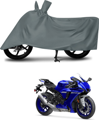 MMSSTAR Waterproof Two Wheeler Cover for Yamaha(YZF R1, Grey)