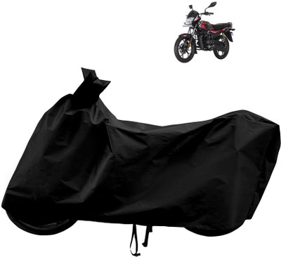 Horseyaart Waterproof Two Wheeler Cover for Bajaj(Platina 110 H-Gear BS6, Black)