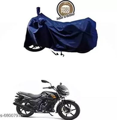 gurukul mart Waterproof Two Wheeler Cover for DSK Benelli(Hayate EP, Blue)