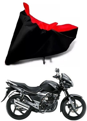 DSAMI Two Wheeler Cover for Suzuki(GS 150R, Red, Black)