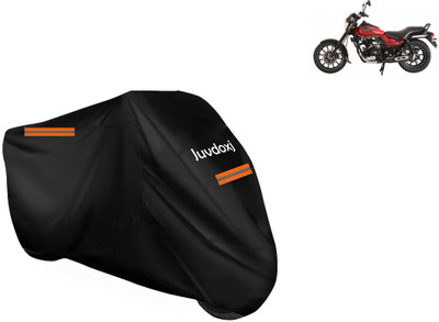 Juvdoxj Waterproof Two Wheeler Cover for Bajaj(Avenger 180 Street, Black)