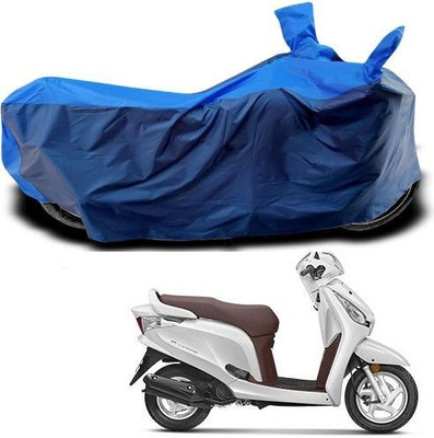 DeepShakshi AUTOMOTIVE Waterproof Two Wheeler Cover for Honda(Aviator, Blue)