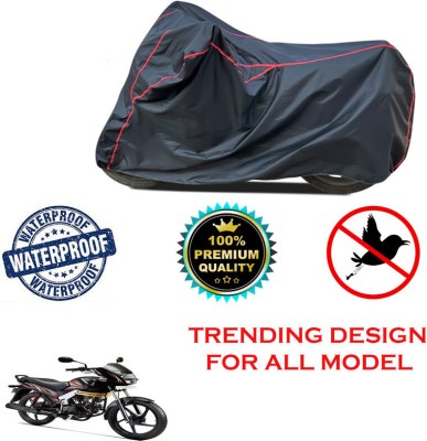 THE REAL ARV Waterproof Two Wheeler Cover for Mahindra(Centuro NXT, Black)