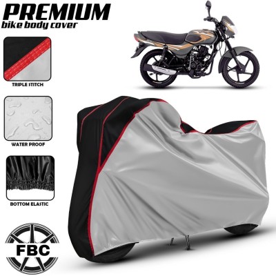 FBC Waterproof Two Wheeler Cover for Bajaj(CT100, Silver, Multicolor)