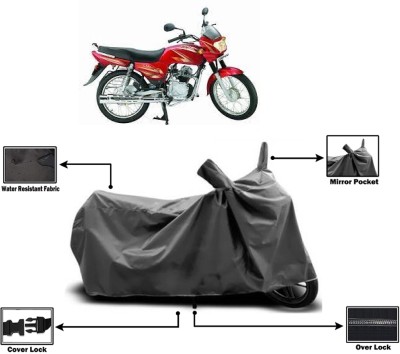 Amexride Two Wheeler Cover for LML(CRD, Grey)