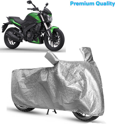LifoDora Waterproof Two Wheeler Cover for Bajaj(Dominar 400, Silver)