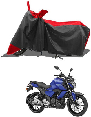 PAGORA Waterproof Two Wheeler Cover for Yamaha(FZ-X, Red, Black)