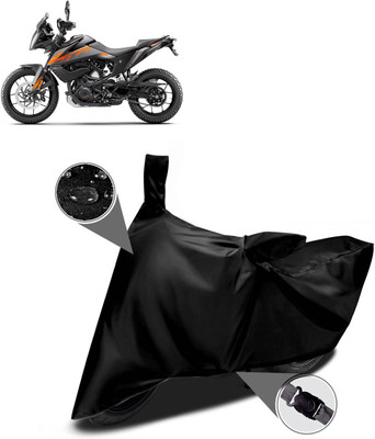 CODOKI Waterproof Two Wheeler Cover for KTM(390 Adventure BS6, Black)