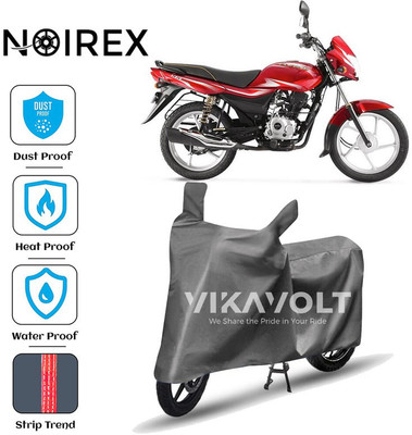 NOIREX Two Wheeler Cover for Bajaj(ComforTec, Grey)