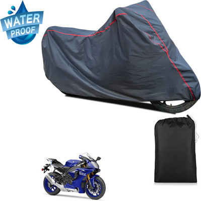 PAGORA Waterproof Two Wheeler Cover for Yamaha(YZF-R1, Grey)