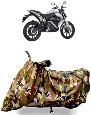 VESMEI Waterproof Two Wheeler Cover for Revolt(RV Cafe Racer BS6, Multicolor)