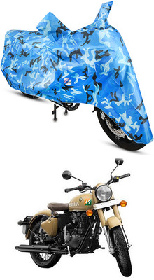 EGAL Waterproof Two Wheeler Cover for Royal Enfield(350 BS6, Multicolor)