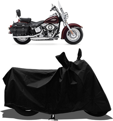 Tricway Waterproof Two Wheeler Cover for Harley Davidson(Heritage Softail Classic, Black)