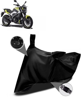 CODOKI Waterproof Two Wheeler Cover for Bajaj(Dominar, Black)