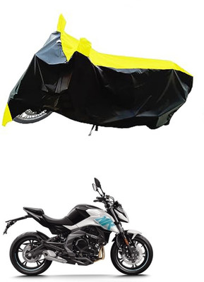 VESMEI Two Wheeler Cover for CFMoto(400NK BS6, Yellow)
