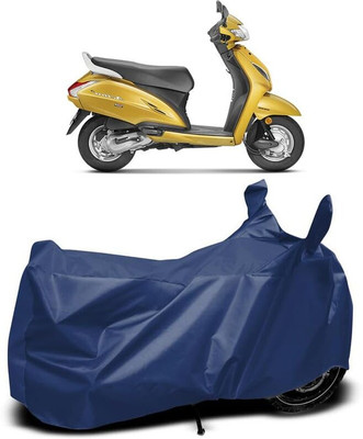 AASHTIK MART Two Wheeler Cover for Honda(Activa 125, Blue)