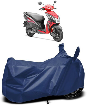 AASHTIK MART Two Wheeler Cover for Honda(Dio, Blue)