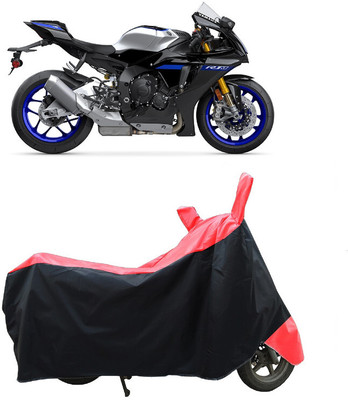 Coxtor Waterproof Two Wheeler Cover for Yamaha(YZF R1 M, Red)