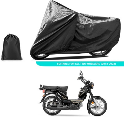 PAGORA Two Wheeler Cover for TVS(XL 100 Heavy Duty BS6, Black)