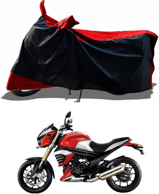 DeepShakshi AUTOMOTIVE Waterproof Two Wheeler Cover for Mahindra(MOJO XT 300, Red)