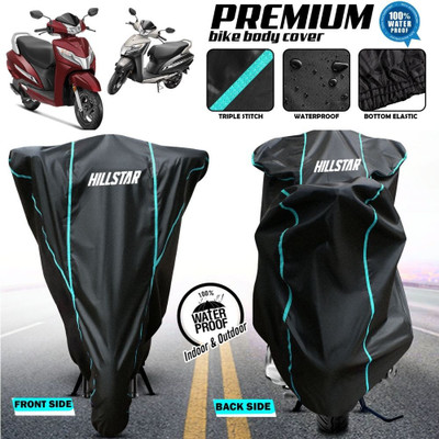 AutoGalaxy Waterproof Two Wheeler Cover for Honda(Activa 5G, Black)