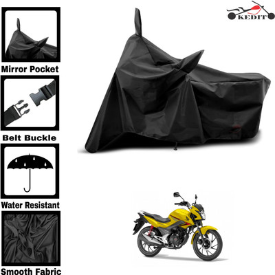 AASHTIK MART Two Wheeler Cover for Honda(CB, Black)