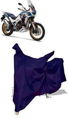 Amexride Two Wheeler Cover for Honda(CRF1000L Africa Twin, Blue)